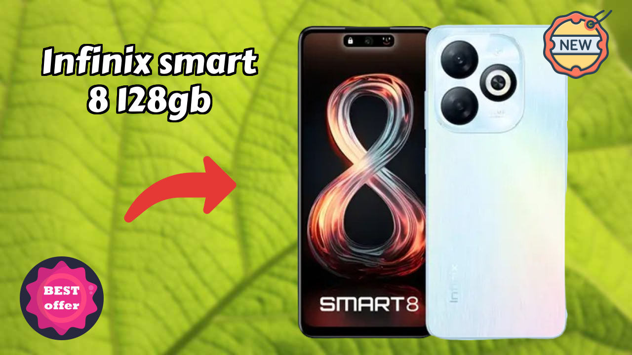Infinix Smart 8 128GB at ₹8,999 - Best Features Highlighted