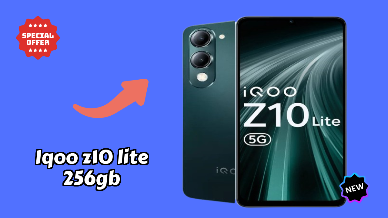 IQOO Z10 Lite 256GB at ₹12,998 - Best Deal Available Now