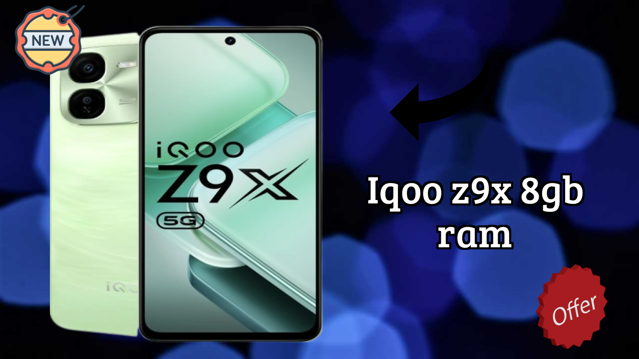 IQOO Z9x 8GB RAM Test: 8 GB RAM Handles Heavy Apps