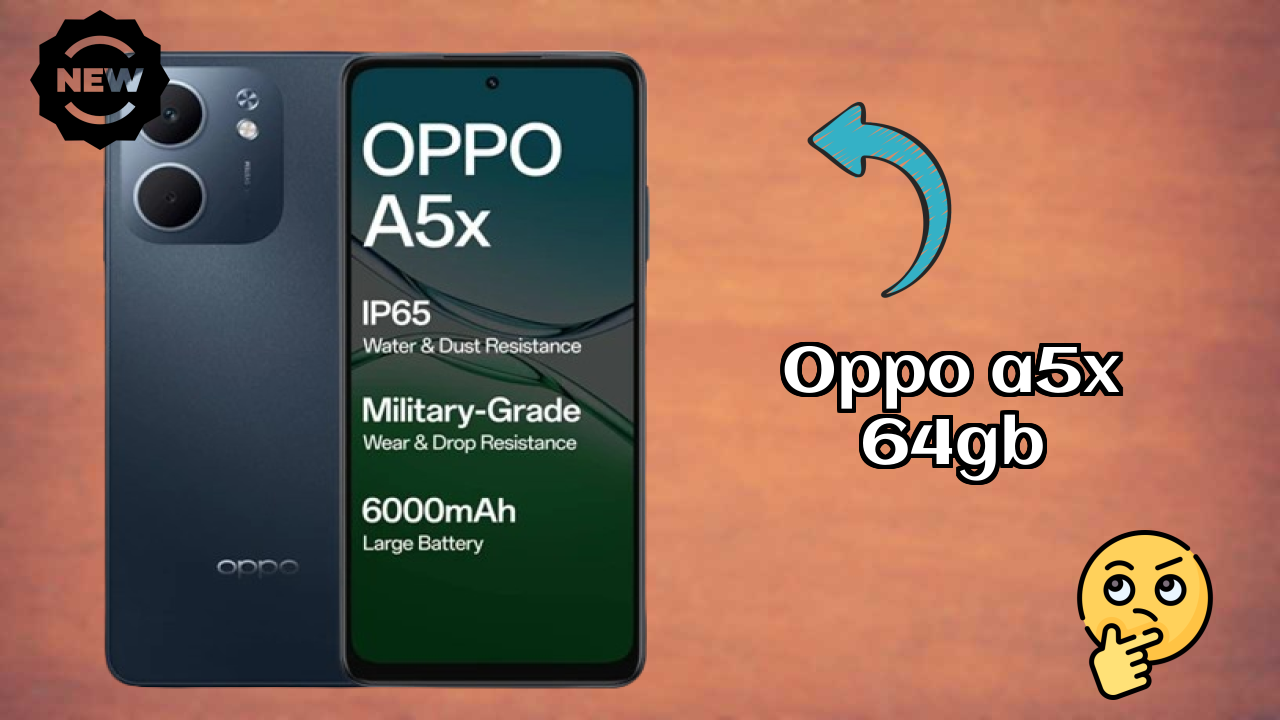 OPPO A5x 64GB Price Drop: Now Available at Just ₹11,499