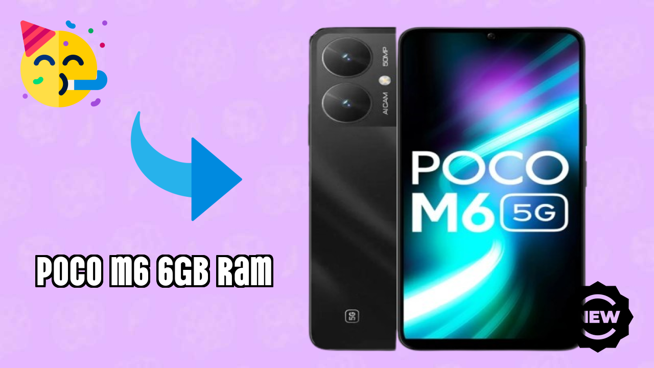 POCO M6 6GB RAM Performance: 6 GB RAM Multitasking