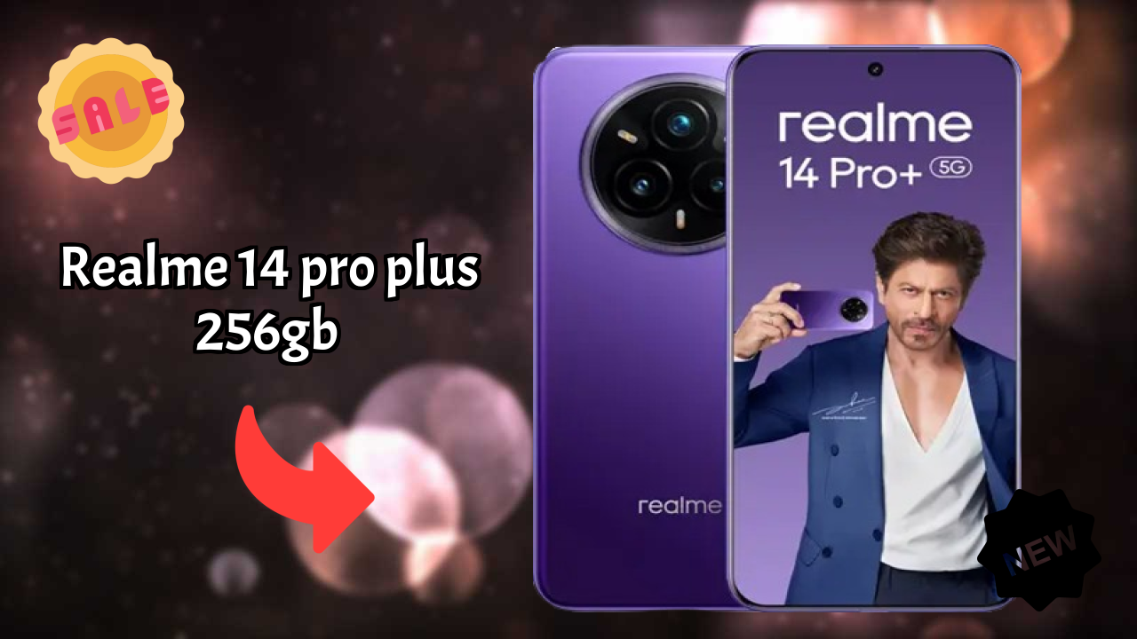 Realme 14 Pro Plus 256GB Display Size: 6.83 Inches (17.35 Cm) Screen Quality