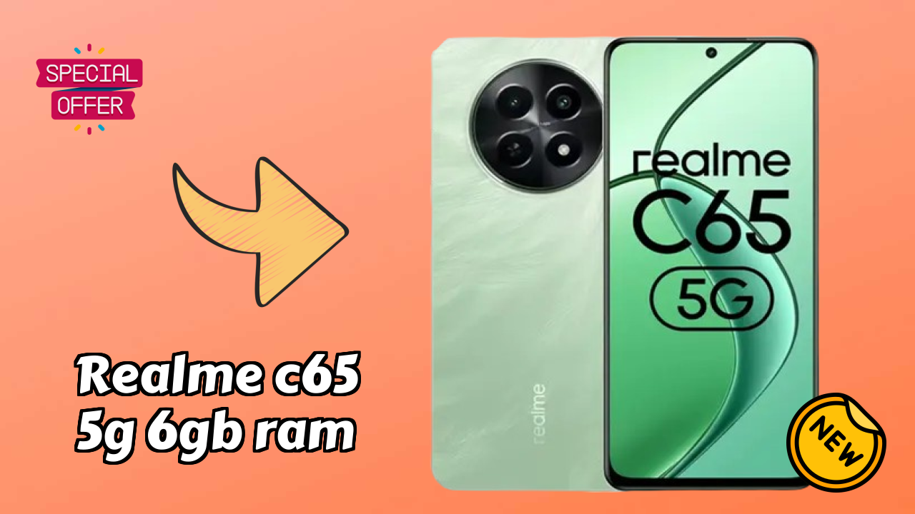 Realme C65 5G 6GB RAM Gaming Benchmarks: MediaTek Dimensity 6300 FPS Test