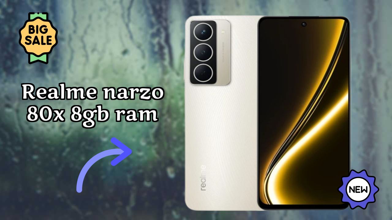 Realme Narzo 80X 8GB RAM Gaming Test: MediaTek Dimensity 6400 FPS Performance