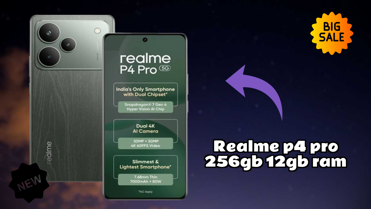 Realme P4 Pro 256GB 12GB RAM Price Drop Alert: Now Just ₹30,599