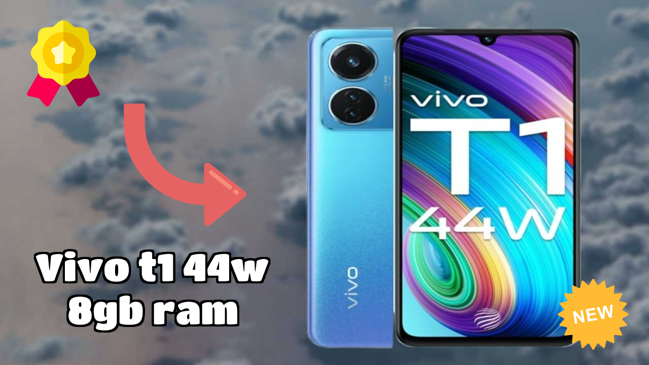 Vivo T1 44W 8GB RAM Battery Life: 5000 MAh Charging Speed
